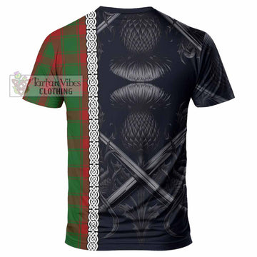 Middleton Tartan T-Shirt with Family Crest Cross Sword Thistle Celtic Vibes - Tartan Vibes Clothing