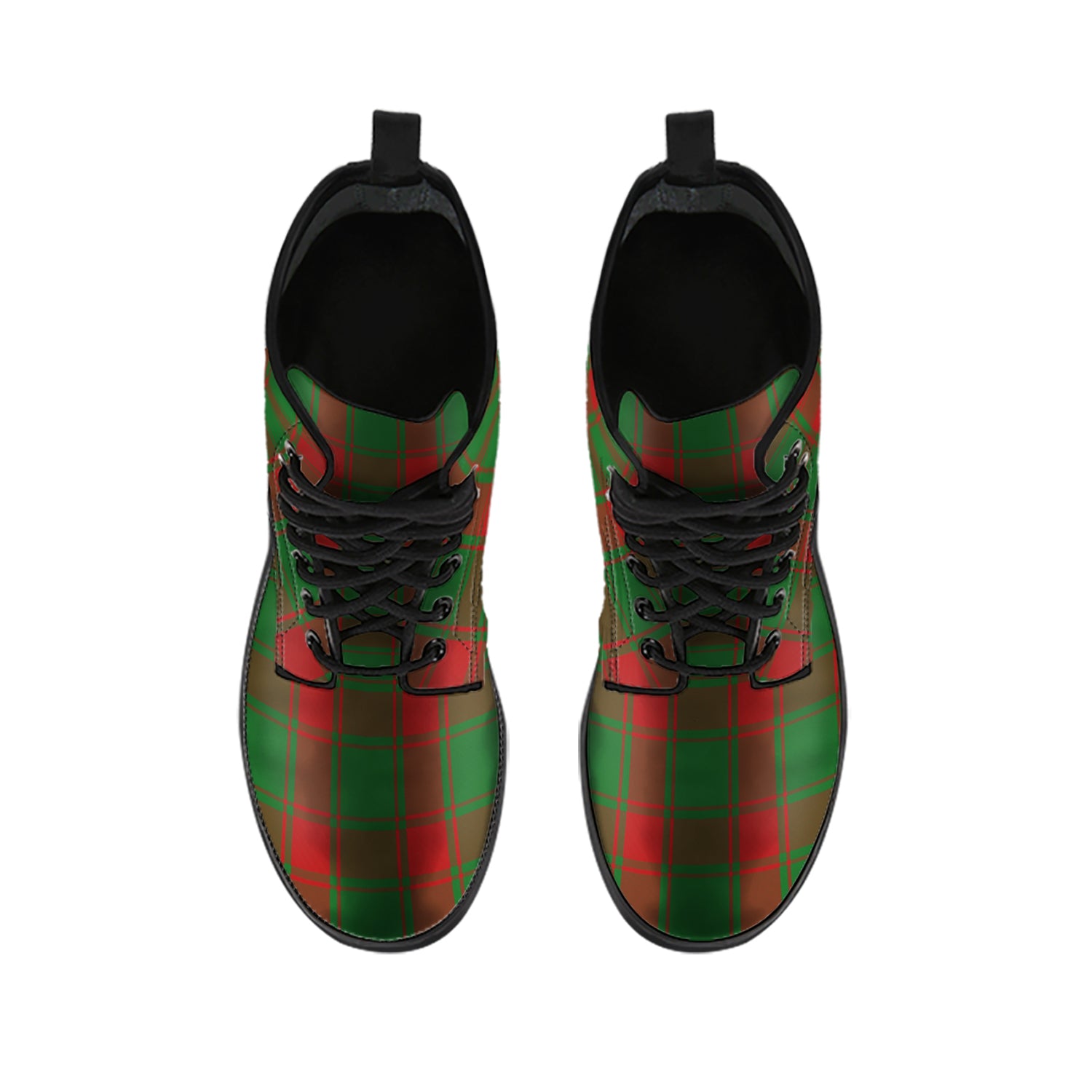 Middleton Tartan Leather Boots - Tartan Vibes Clothing