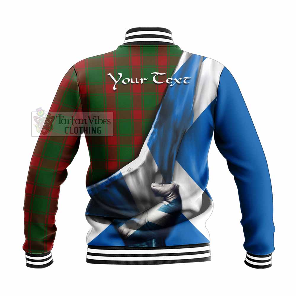 Middleton Tartan Baseball Jacket with Family Crest Scotland Patriotic Style - Tartan Vibes Clothing