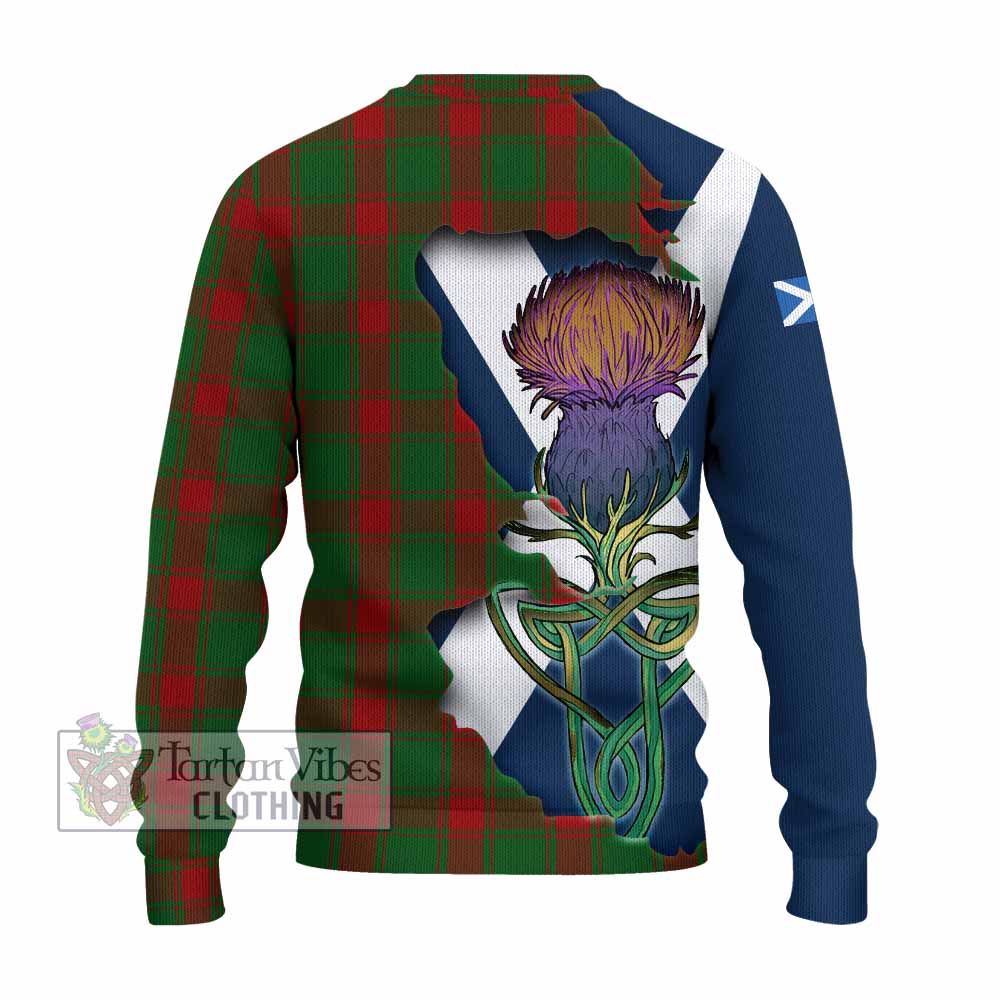 Middleton Tartan Family Crest Knitted Sweater Scottish Thistle Celtic Inspired - Tartan Vibes Clothing