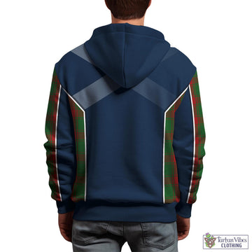 Middleton Tartan Hoodie with Family Crest and Lion Rampant Vibes Sport Style - Tartan Vibes Clothing