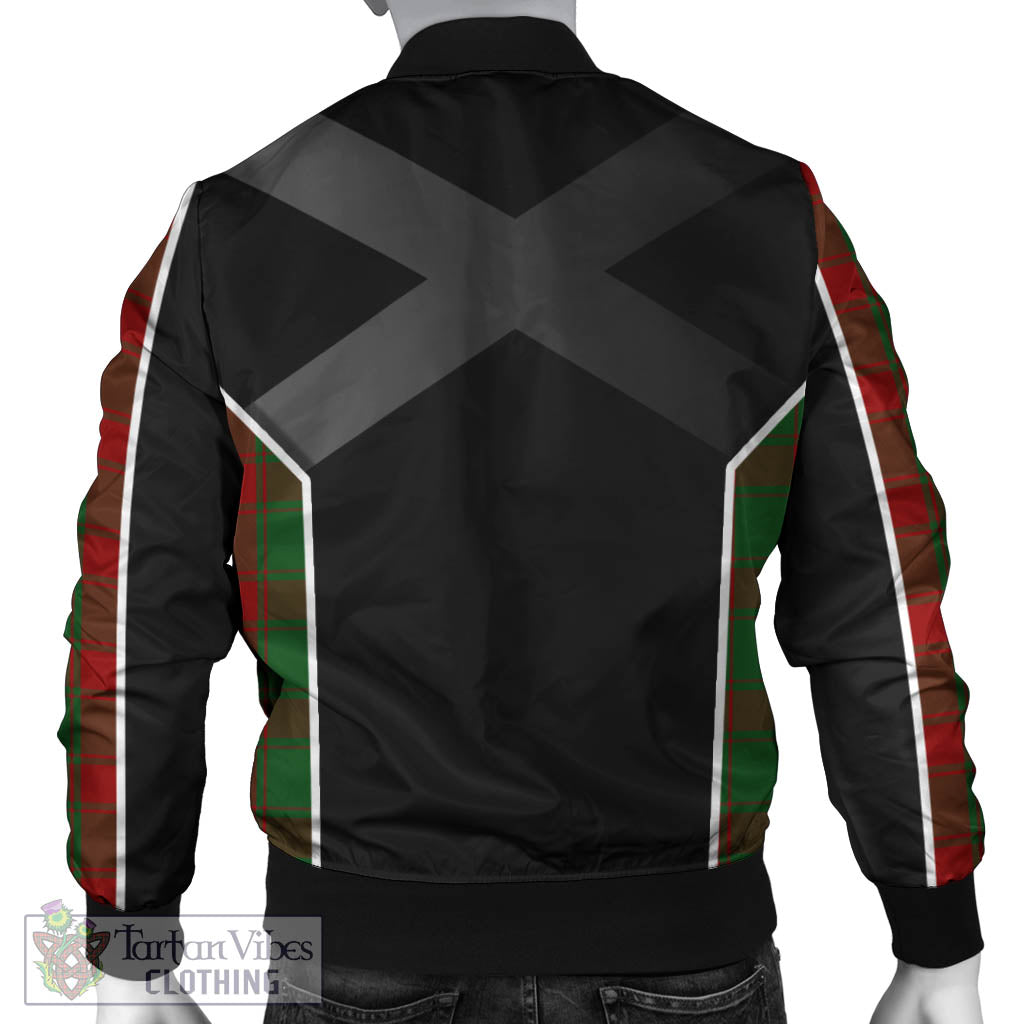 Middleton Tartan Bomber Jacket with Family Crest and Scottish Thistle Vibes Sport Style - Tartan Vibes Clothing