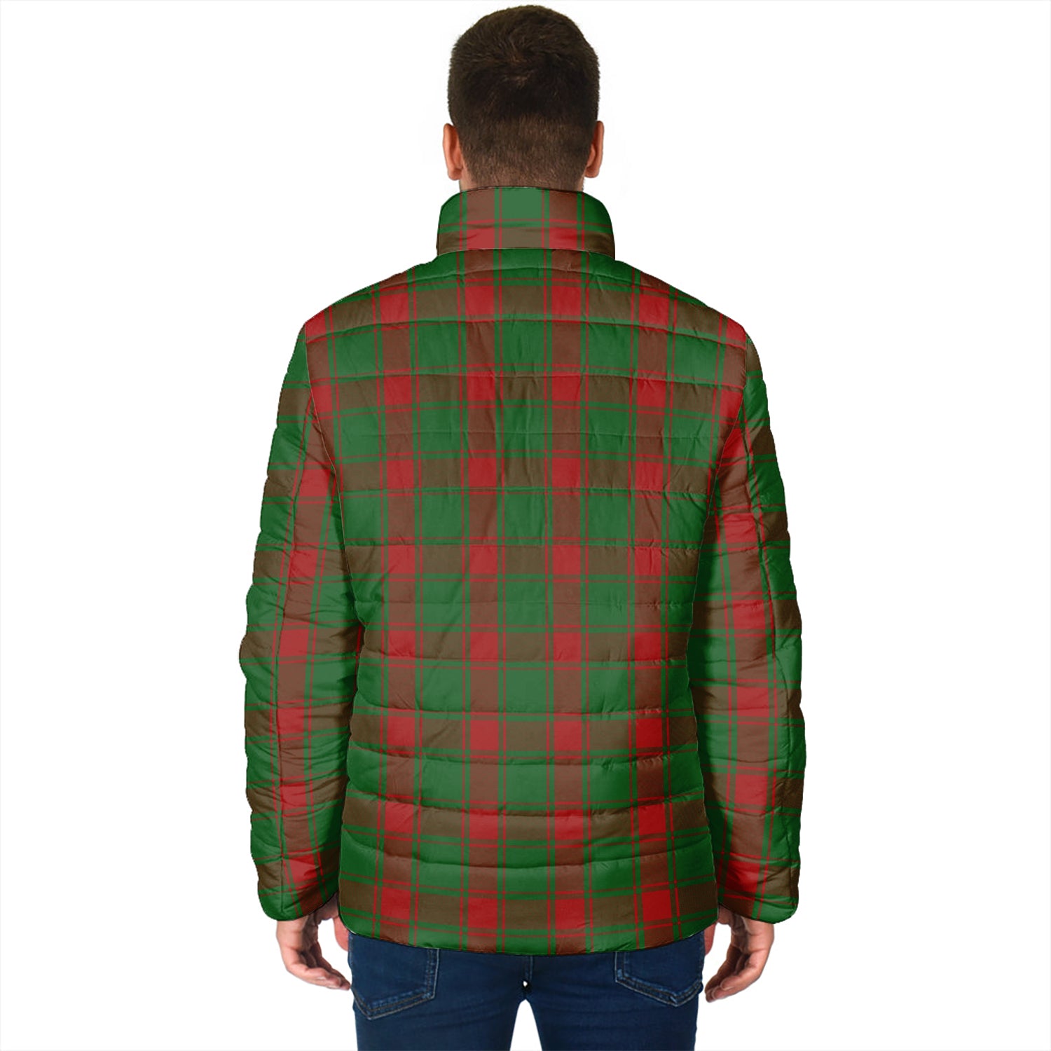 Middleton Tartan Padded Jacket with Family Crest - Tartan Vibes Clothing