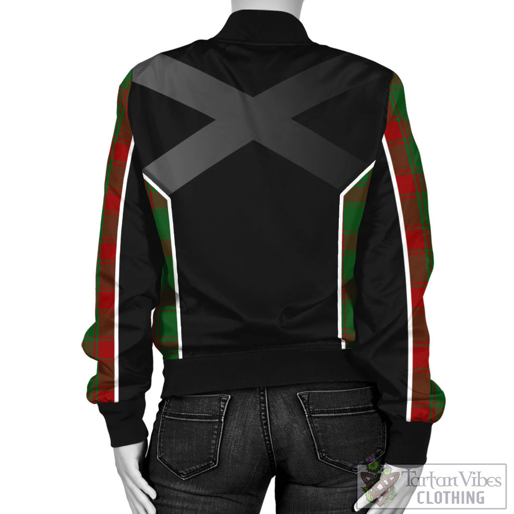 Middleton Tartan Bomber Jacket with Family Crest and Scottish Thistle Vibes Sport Style - Tartan Vibes Clothing