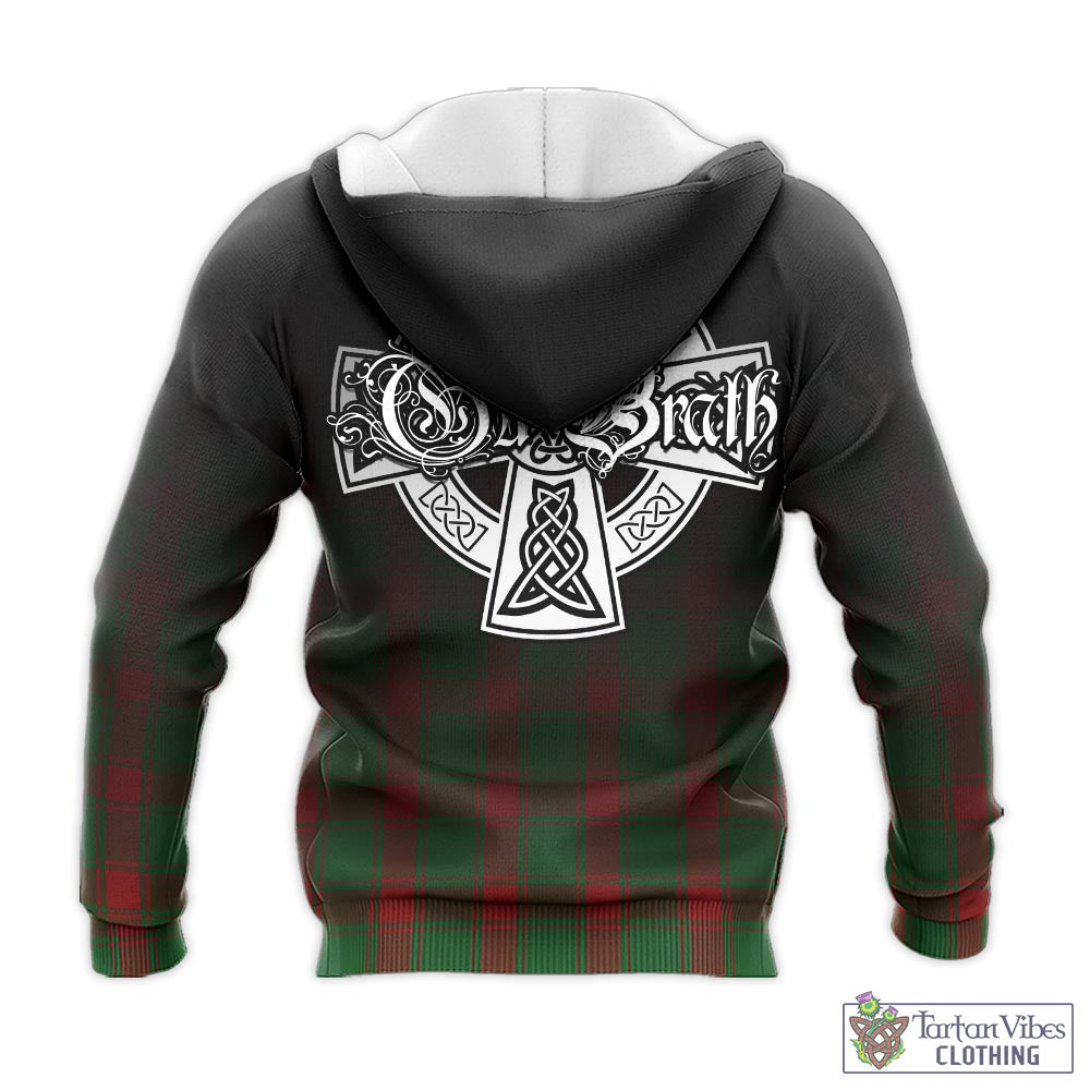 Middleton Tartan Knitted Hoodie Featuring Alba Gu Brath Family Crest Celtic Inspired - Tartan Vibes Clothing