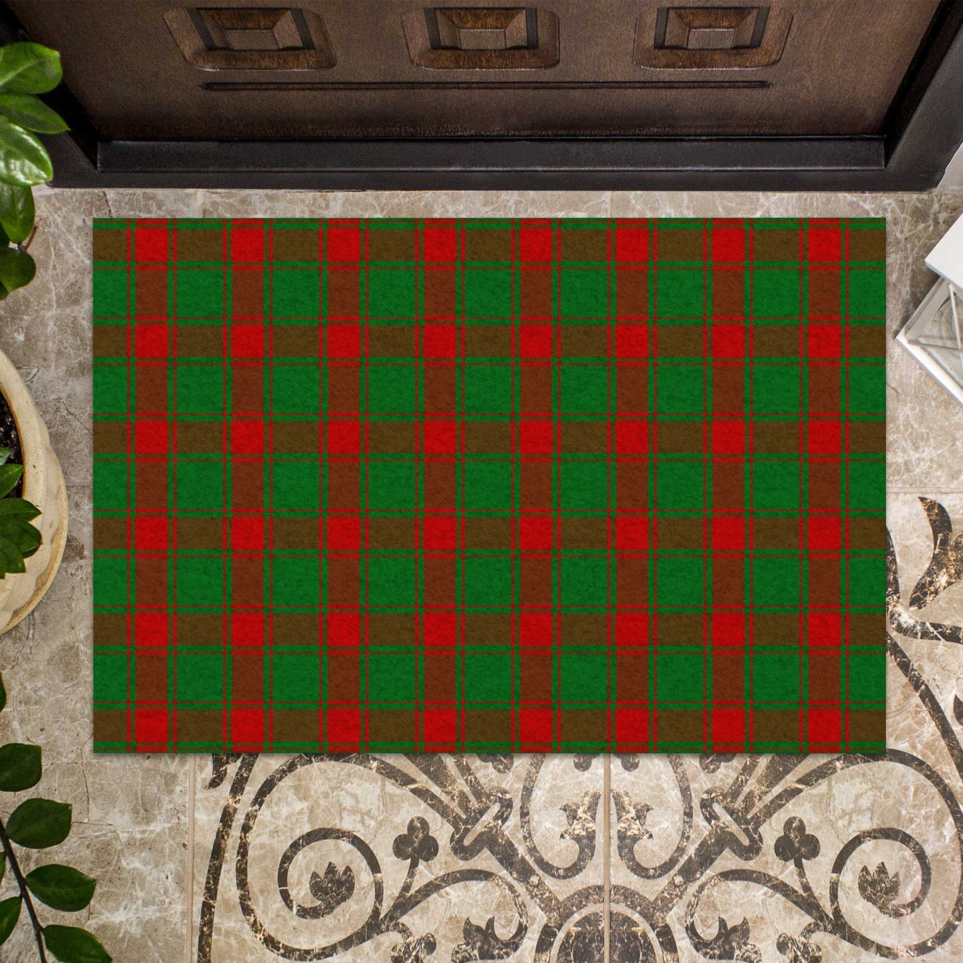 Middleton Tartan Rubber Doormat - Tartan Vibes Clothing
