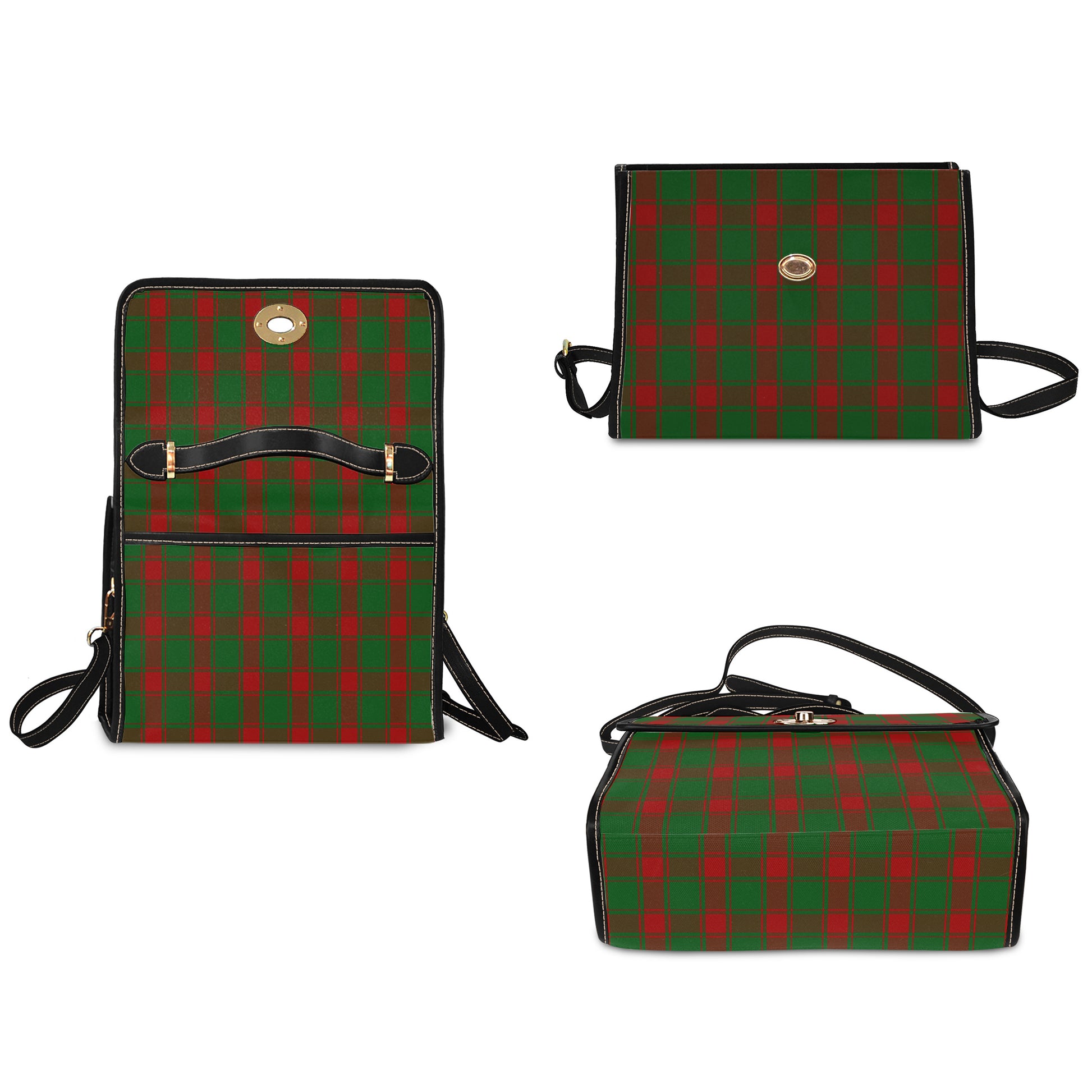 middleton-tartan-leather-strap-waterproof-canvas-bag