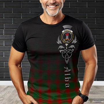 Middleton Modern Tartan T-Shirt Featuring Alba Gu Brath Family Crest Celtic Inspired