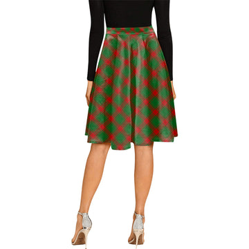 Middleton Modern Tartan Melete Pleated Midi Skirt