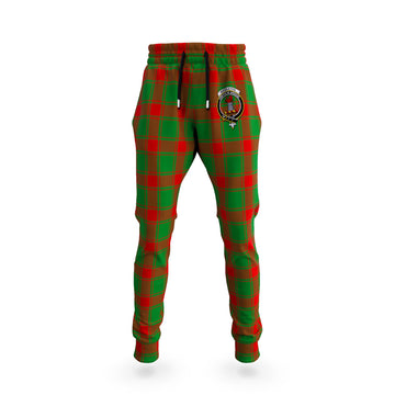 Middleton Modern Tartan Joggers Pants with Family Crest