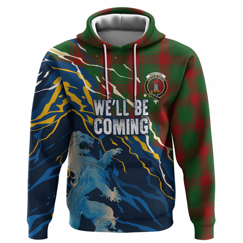 Middleton Scotland Tartan Hoodie WC2026 Football - We'll Be Coming