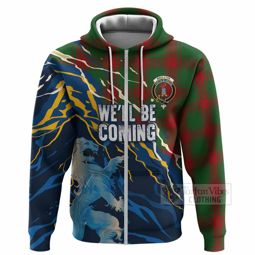 Middleton Scotland Tartan Hoodie WC2026 Football - We'll Be Coming