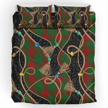 Middleton Scottish Tartan Twisted Ropes Stylized Bedding Set UK Bedding Set UK King 91*87 inch - Tartan Vibes Clothing