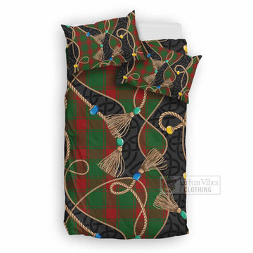 Middleton Scottish Tartan Twisted Ropes Stylized Bedding Set UK Bedding Set UK Double 79*79 inch - Tartan Vibes Clothing