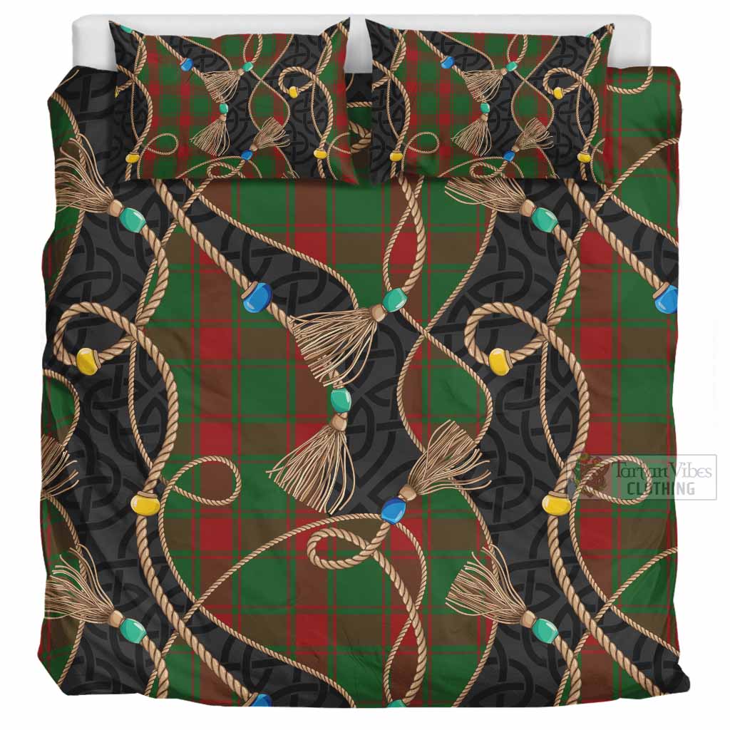 Middleton Scottish Tartan Twisted Ropes Stylized Bedding Set UK Bedding Set UK Super King 104*94 inch - Tartan Vibes Clothing