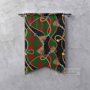 Middleton Scottish Tartan Twisted Ropes Stylized Gonfalon Fishtail - Tartan Vibes Clothing