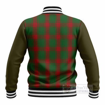 Middleton Tartan Accent Baseball Jacket with Family Crest