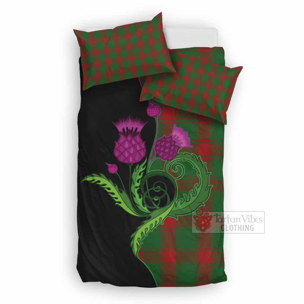 Middleton Tartan Bedding Set Traditional Scottish Thistle UK Bedding Set UK Double 79*79 inch - Tartan Vibes Clothing