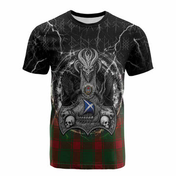 Middleton Tartan Crest Cotton T-shirt Celtic Odin's Raven Legacy