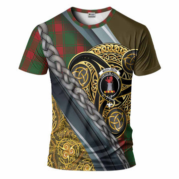 Middleton Tartan Crest T-Shirt Scottish Triskele Celtic