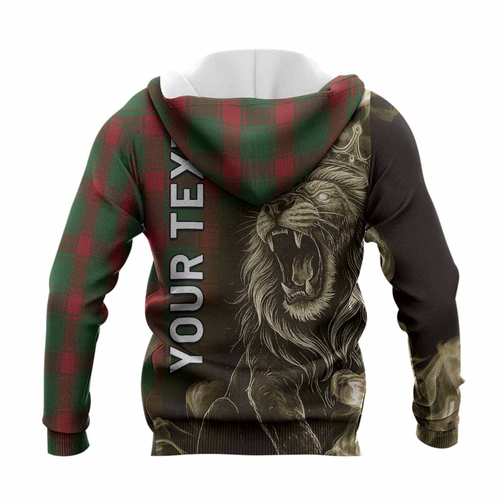 Middleton Tartan Knitted Hoodie Roaring Lion Heritage