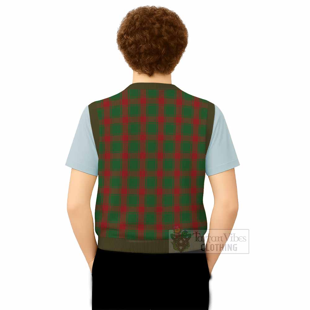 Middleton Tartan Knitted V-Neck Vest - Tartan Vibes Clothing