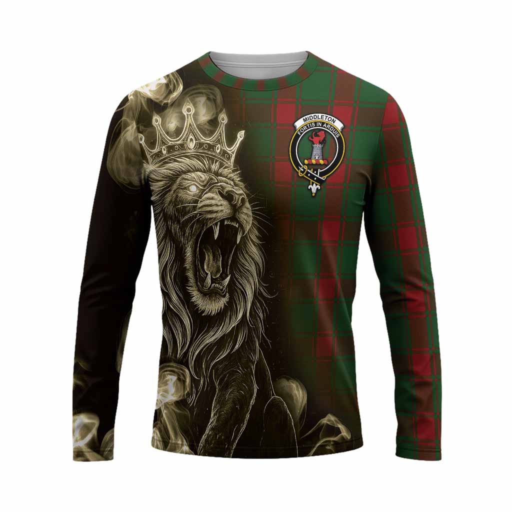 Middleton Tartan Long Sleeve T-Shirt Roaring Lion Heritage