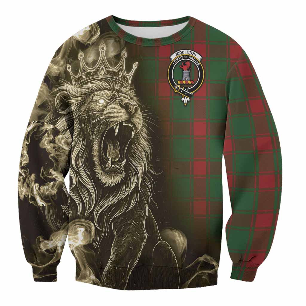 Middleton Tartan Sweatshirt Roaring Lion Heritage