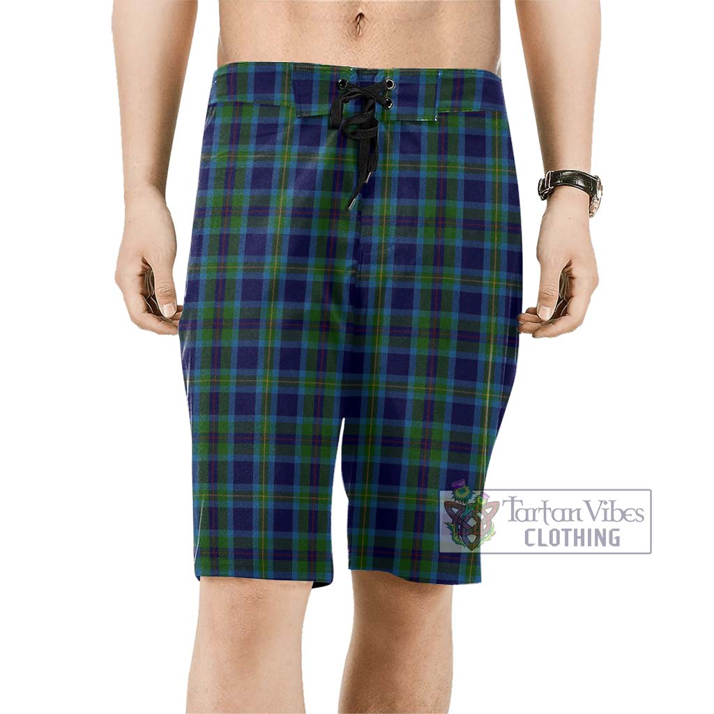 Miller Tartan Men's Board Shorts Men - Tartan Vibes Clothing