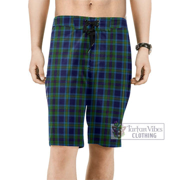 Miller Tartan Men's Board Shorts Men - Tartan Vibes Clothing