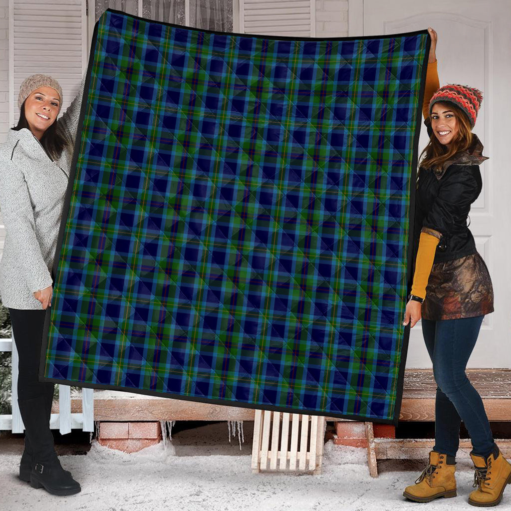 Miller Tartan Quilt Super King Quilt 91" x 110" - Tartan Vibes Clothing