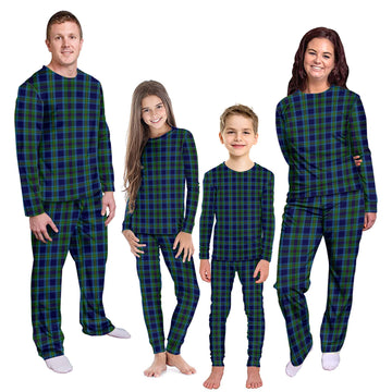 Miller Tartan Pajamas Family Set Kid - Tartan Vibes Clothing