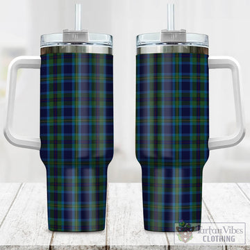 Miller Tartan Tumbler with Handle One Size 40 OZ - Tartan Vibes Clothing