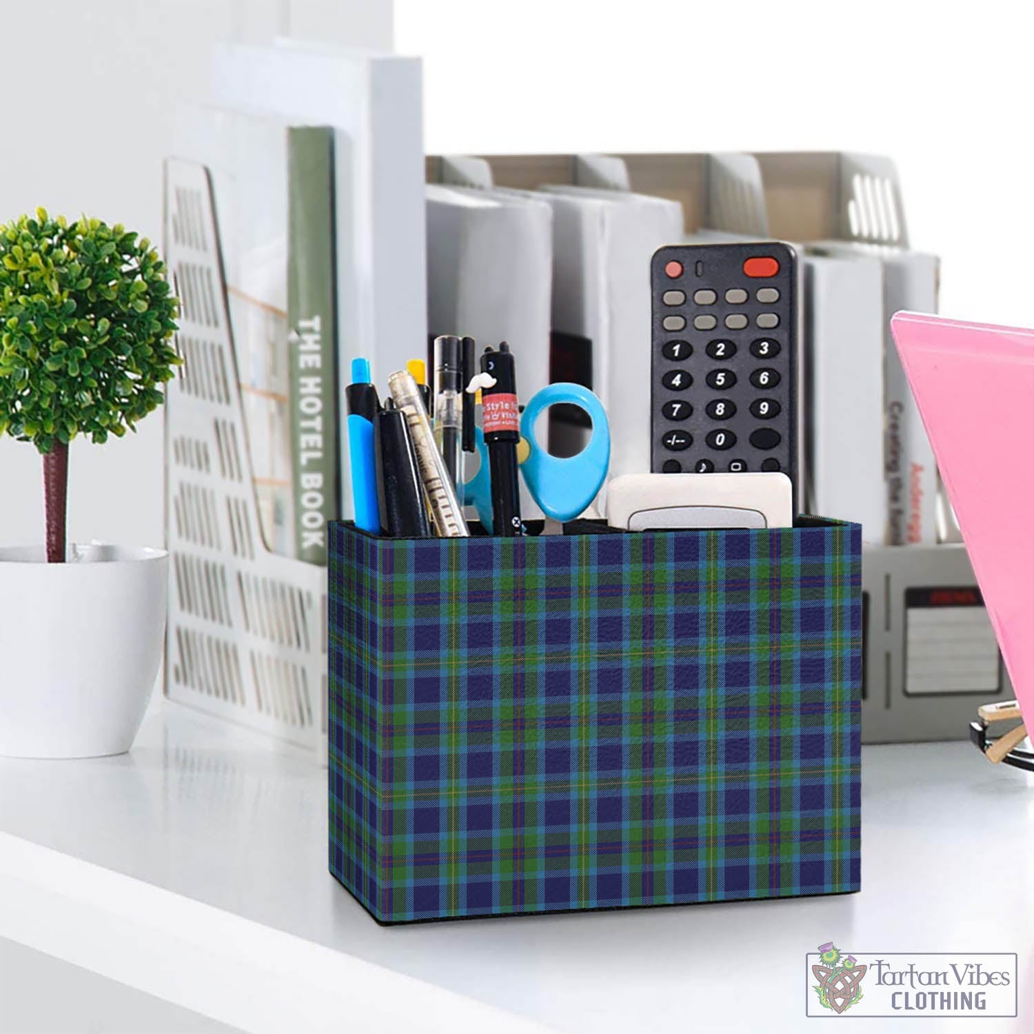 Miller Tartan Pen Holder One Size 5.9"(L)*2.7"(W)*4.3"(H) - Tartan Vibes Clothing