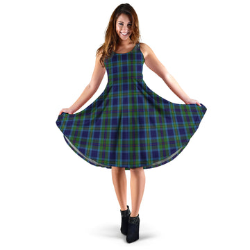 Miller Tartan Sleeveless Midi Womens Dress XL - Tartan Vibes Clothing