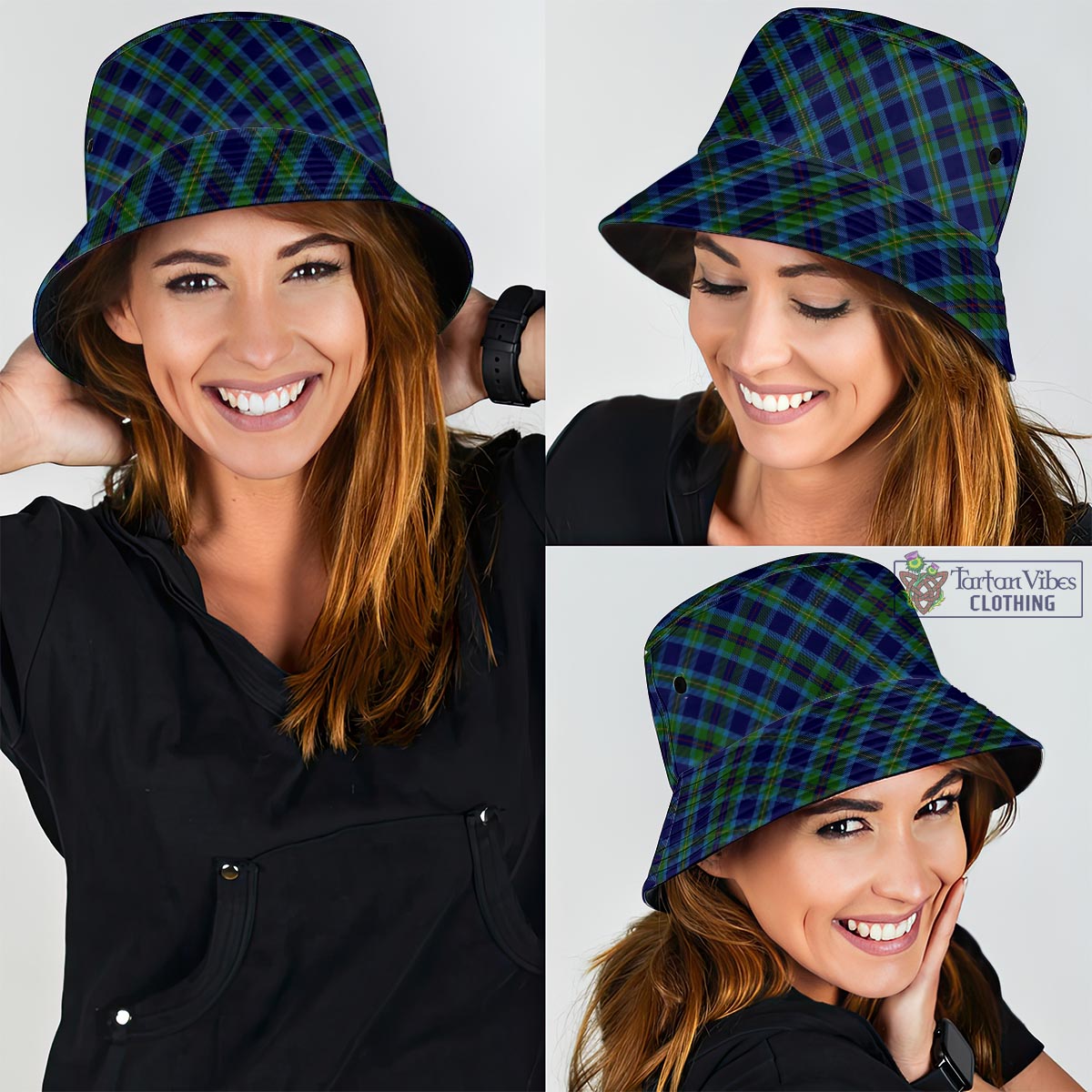 Miller Tartan Bucket Hat Bucket Hat One Size - Tartan Vibes Clothing