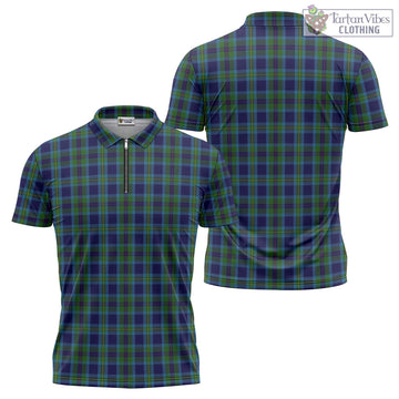 Miller Tartan Zipper Polo Shirt Unisex - Tartan Vibes Clothing
