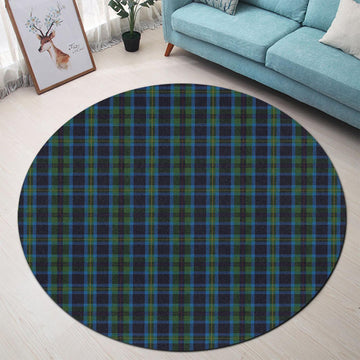Miller Tartan Round Rug - Tartan Vibes Clothing