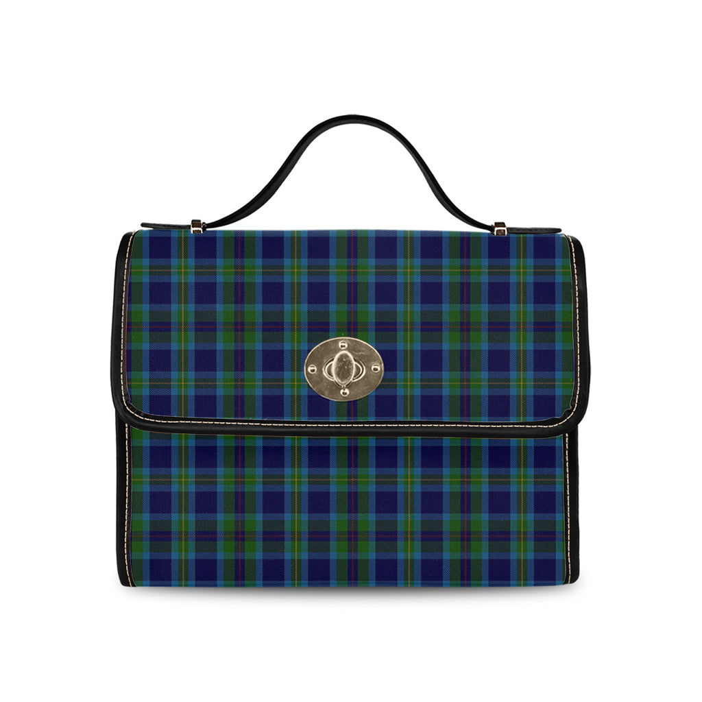 miller-tartan-leather-strap-waterproof-canvas-bag