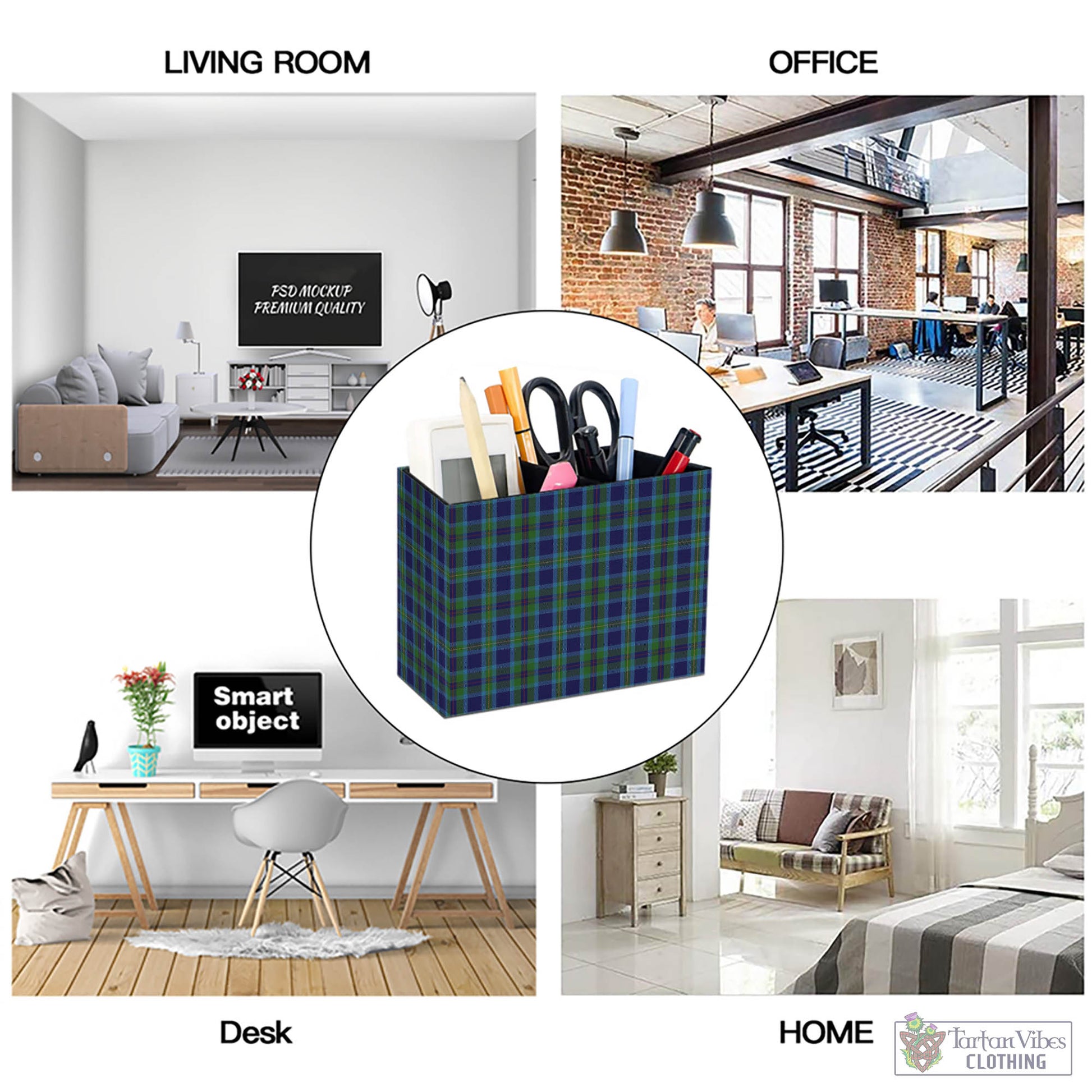 Miller Tartan Pen Holder - Tartan Vibes Clothing