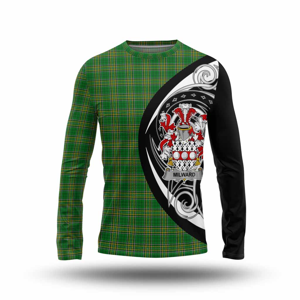 Milward Irish Clan Long Sleeve T-Shirt Celtic Circle Style Unisex - Tartan Vibes Clothing