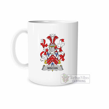 Minchin Irish Clan Coat of Arms Ceramic Mug