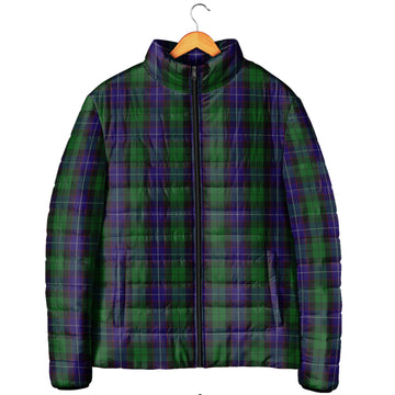 Mitchell Tartan Padded Jacket Men's Padded Jacket - Tartan Vibes Clothing