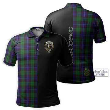 Mitchell Tartan Polo Shirt with Family Crest and Half Of Me Style Kid - Tartan Vibes Clothing