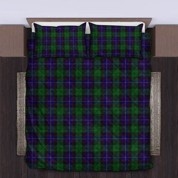 Mitchell Tartan Quilt Bed Set King - Tartan Vibes Clothing