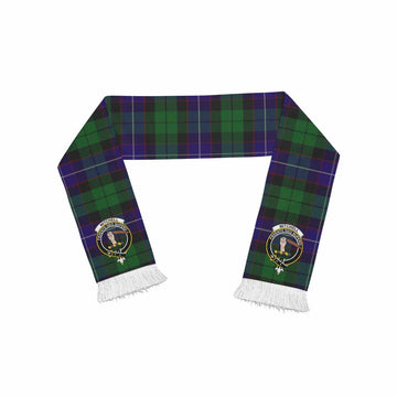 Tartan Vibes Clothing Mitchell Tartan Ruffneck Scarf with Family Crest