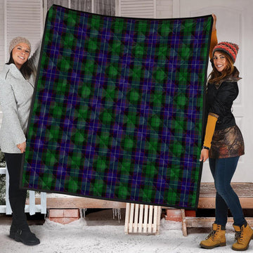 Mitchell Tartan Quilt Super King Quilt 91" x 110" - Tartan Vibes Clothing