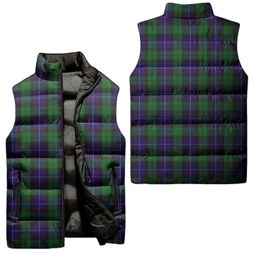 Mitchell Tartan Sleeveless Puffer Jacket Unisex - Tartan Vibes Clothing