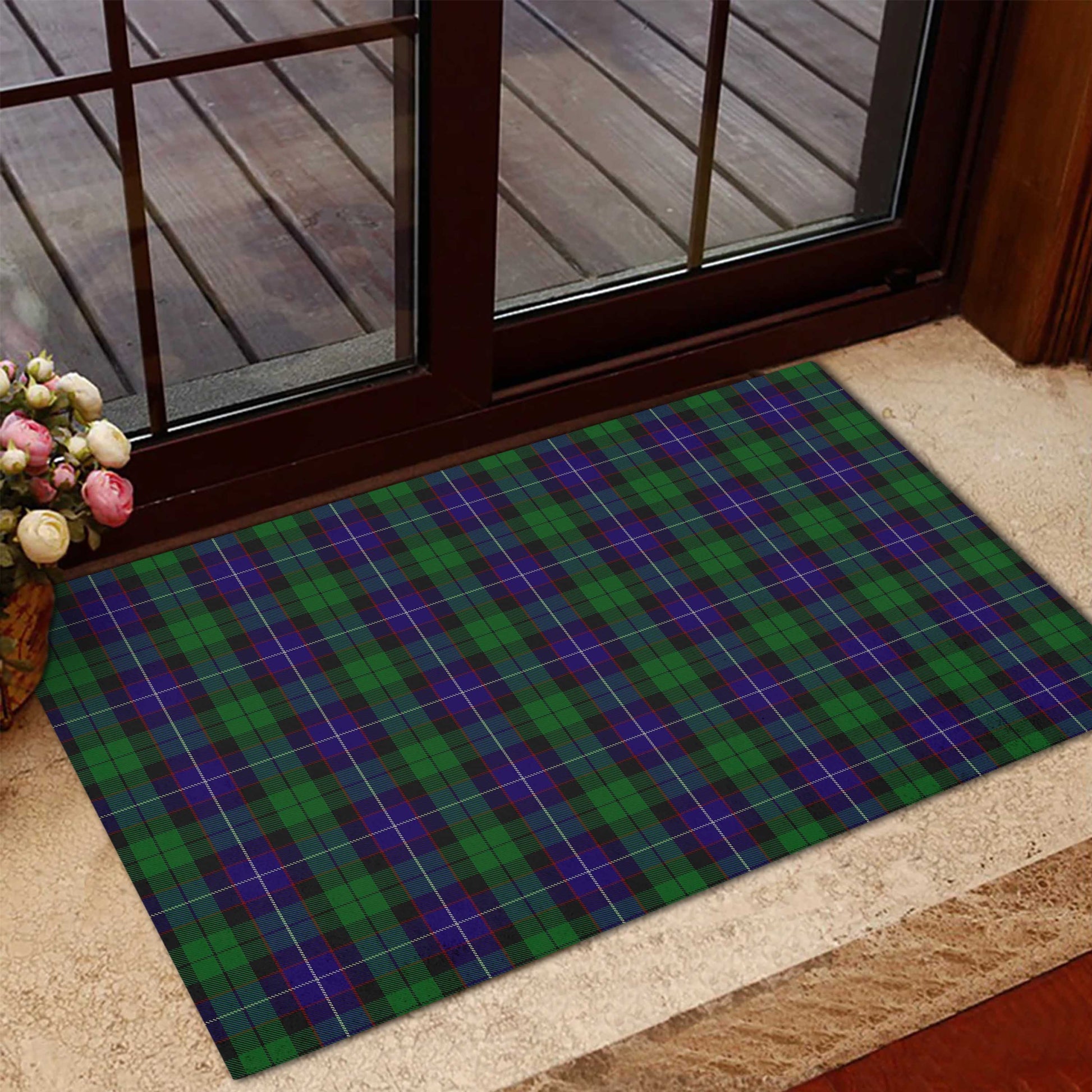 Mitchell Tartan Rubber Doormat L 60*90cm - Tartan Vibes Clothing