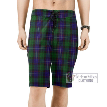 Mitchell Tartan Men's Board Shorts Men - Tartan Vibes Clothing